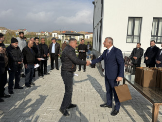 Növbəti köç karvanı Cəbrayıl rayonunun Horovlu kəndinə yola salınıb