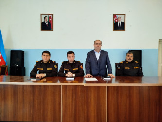 Cəbrayıl rayonunda mülki müdafiə hazırlığı sahəsində ilin yekunlarına və qarşıda duran vəzifələrə dair maarifləndirici tədbir keçirilib