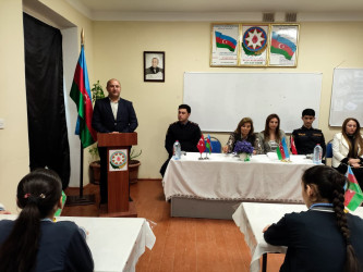 Cəbrayıl rayonunda “Uşaqları internetin zərərli təsirindən və informasiyalarından qoruyaq” mövzusunda maarifləndirici tədbir keçirilib