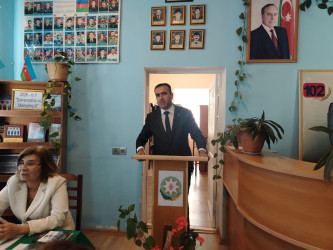 Cəbrayıl rayonunda “Kitabsız bir ömrün nə mənası var” mövzusunda görüş keçirilib