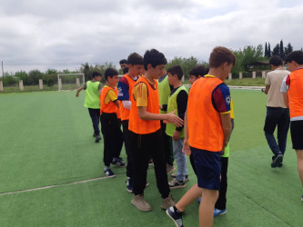 Cəbrayıl rayonunda “İdmanla zərərli vərdişlərə yox deyək” mövzusunda mini-futbol üzrə rayon birinciliyi təşkil edilib
