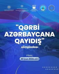 Məktəblimiz “Qərbi Azərbaycana qayıdış” olimpiadasında qızıl medala layiq görülüb