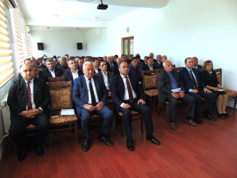 Rayonda barama mövsümünə hazırlıqla bağlı müşavirə keçirilmişdir