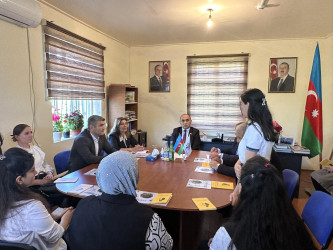 Milli Məclisinin deputatı Ceyhun Məmmədovla görüş keçirilib