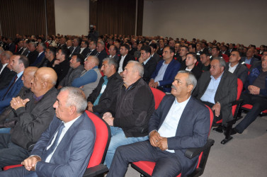Ümummilli Lider Heydər Əliyevin anadan olmasının 103-cü ildönümünə həsr olunmuş “Heydər Əliyev irsi Azərbaycan xalqının milli sərvətidir” mövzusunda tədbir keçirilib