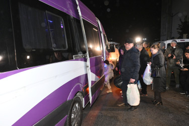 Növbəti köç karvanı Cəbrayılın Horovlu kəndinə yola salınıb