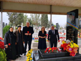 Vətən müharibəsi şəhidi İsmayılzadə Sevindik Ramil oğlunun şəhadətə yüksəlməsinin beşinci ildönümü ilə əlaqədar anım tədbiri keçirilib