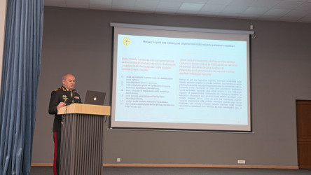 Xankəndi şəhərində “Dayanıqlı və sabit gələcək naminə ekoloji risklərin idarə edilməsi” mövzusunda konfrans keçirilib