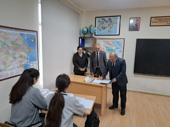 Təhsildən yayınma hallarının qarşısının alınması və davamlı təhsil hüququnun təmin edilməsi məqsədilə ümumtəhsil məktəblərində görüşlər təşkil edilib