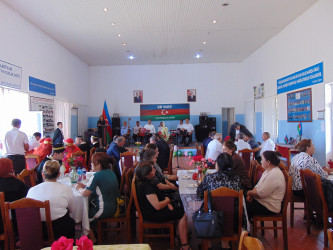 Cəbrayıl rayonunda “28 May – Müstəqillik Günü” münasibətilə “Haqqım var ki, öyünüm Azərbaycan deyəndə”adlı ümumrayon  tədbiri keçirilib