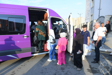 Şükürbəyli kənd sakinləri doğma yurdlarına qayıdırlar