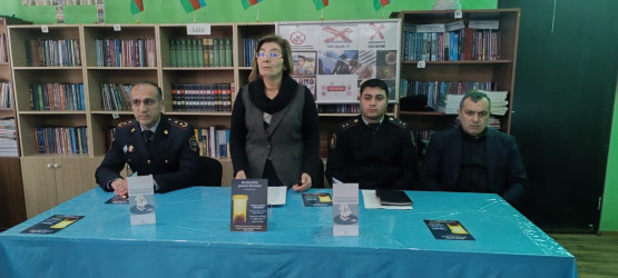 Cəbrayıl rayonunda “Sağlam və xoşbəxt gələcəyə doğru  addımlayaq, narkomaniya və erkən nikaha yox deyək!” mövzusunda tədbir keçirilib