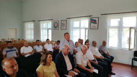 7 saylı Cəbrayıl qəsəbəsində səyyar görüş-qəbul keçirilib