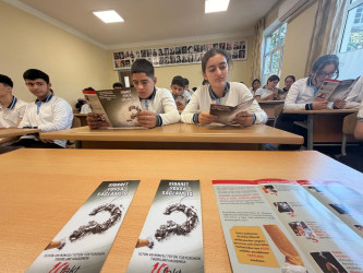 Cəbrayıl rayonunda “Sağlam həyat tərzini seçək” mövzusunda aksiya keçirilib