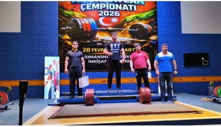 İdmançımız Osman Allahverdiyev İspaniyada keçiriləcək Ağırlıqqaldırma üzrə Avropa çemionatına vəsiqə qazanıb