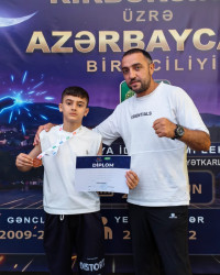 Rayon idmançıları Kikboksinq idman növü üzrə XXX Azərbaycan birinciliyində fəxri kürsüdə yer alıblar