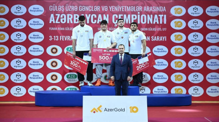 Həmyerlimiz  Emin Baxşəliyev qızıl medala layiq görülüb