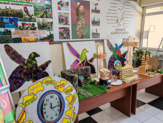 Cəbrayıl rayonunda 27 sentyabr – Anım Gününün beşinci ildönümü ilə əlaqədar  sərgi təşkil edilib