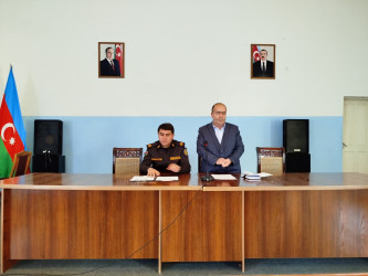 Cəbrayıl rayonunda mülki müdafiə hazırlığı sahəsində ilin yekunlarına və qarşıda duran vəzifələrə dair maarifləndirici tədbir keçirilib