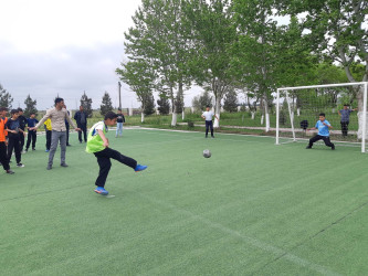 Cəbrayıl rayonunda “İdmanla zərərli vərdişlərə yox deyək” mövzusunda mini-futbol üzrə rayon birinciliyi təşkil edilib
