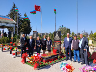 Şəhid Qəhrəmanov Ruhin Əşrəf oğlunun doğum günü qeyd olunub