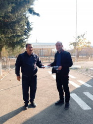 Cəbrayıl rayonunda “Gender əsaslı zorakılığa qarşı 16 günlük fəallıq” kampaniyası çərçivəsində aksiya keçirilib