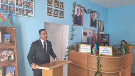 Cəbrayıl rayonunda “Biz gələcəyin qurucularıyıq” mövzusunda tədbir keçirilib