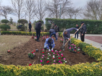 “Şəhərsalma və Memarlıq İli” və Novruz bayramının gəlişi ilə əlaqədar  ümumrayon iməciliyi keçirilib