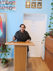 Cəbrayıl rayonunda “Ana dili hər bir xalqın varlığının əsas təminatçısıdır” mövzusunda tədbir keçirilib