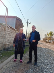 Cəbrayıl rayonunda “Gender əsaslı zorakılığa qarşı 16 günlük fəallıq” kampaniyası çərçivəsində aksiya keçirilib