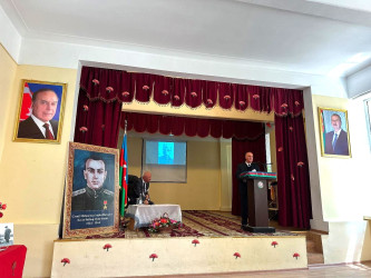 Sovet İttifaqı Qəhrəmanı Cəmil Əhmədovun xatirəsinə həsr olunmuş  tədbir keçirilib