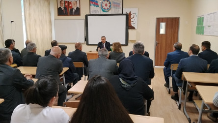 Rayon rəhbəri 1 saylı Cəbrayıl qəsəbəsində növbəti səyyar görüş-qəbul keçirib