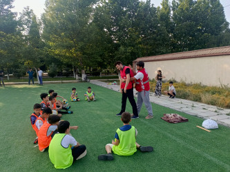 Fövqəladə Mobil Könüllü Dəstəsinin (FMKD)  futbolçularla təlimləri  davam edir