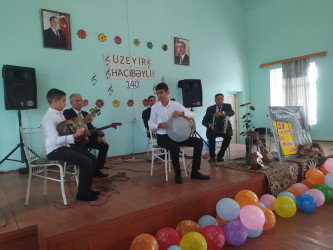 Cəbrayıl rayonunda “Üzeyir Hacıbəyli-140” mövzusunda tədbir keçirilib