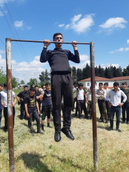 Cəbrayıl rayonunda “Şahin” hərbi-idman oyunları üzrə rayon birinciliyi keçirilib