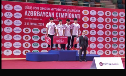 Həmyerlimiz Tural Əhmədov qızıl medalla mükafatlandırıb