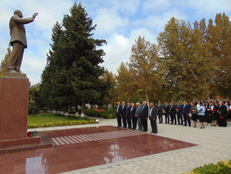 Cəbrayıl rayonunda Beynəlxalq Müəllimlər Günü münasibətilə tədbir keçirilib