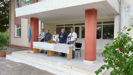 Cəbrayıl rayonunun ümumtəhsil məktəblərində yeni tədris ilinin başlanması münasibətilə tədbir keçirilib