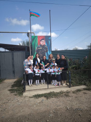 Cəbrayıl rayon 5 saylı Uşaq bağçasının uşaqları Şəhid ailəsini Ziyarət ediblər