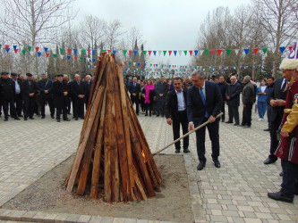 Cəbrayıl rayonunda milli bayramımız olan Novruz bayramı münasibətilə ümumrayon tədbiri keçirilib