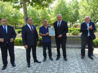 Cəbrayıl rayonunda 5 İyun - Su təsərrüfatı və meliorasiya işçiləri günü qeyd olunub