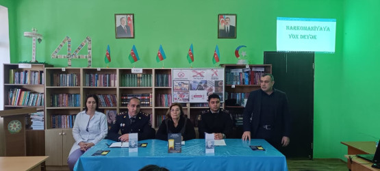 Cəbrayıl rayonunda “Sağlam və xoşbəxt gələcəyə doğru  addımlayaq, narkomaniya və erkən nikaha yox deyək!” mövzusunda tədbir keçirilib