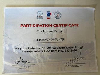 Məktəbimiz ikiqat Avropa Çempionu olub