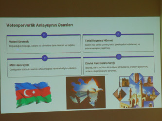 “Uşaqların vətənpərvərlik və milli mənəvi dəyərlər ruhunda tərbiyəsi” mövzusunda tədbir keçirilib