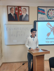 Cəbrayıl rayonunda “Narkomaniyaya yox deyək” mövzusunda tədbir keçirilib