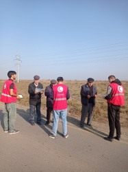 Cəbrayıl rayonunda sağlam həyat tərzi və davranış risk amilləri ilə bağlı aksiya keçirilib