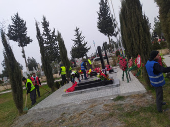 Cəbrayıl rayonunda 27 sentyabr – Anım Gününün beşinci ildönümü ilə əlaqədar təmizlik-abadlıq işləri aparılıb