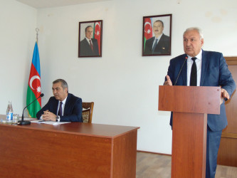 Rayonda barama mövsümünə hazırlıqla bağlı müşavirə keçirilmişdir