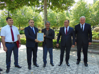 Cəbrayıl rayonunda 5 İyun - Su təsərrüfatı və meliorasiya işçiləri günü qeyd olunub