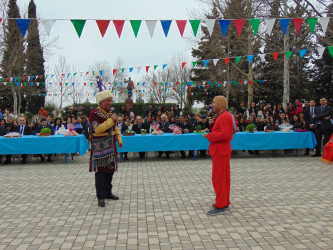 Cəbrayıl rayonunda milli bayramımız olan Novruz bayramı münasibətilə ümumrayon tədbiri keçirilib